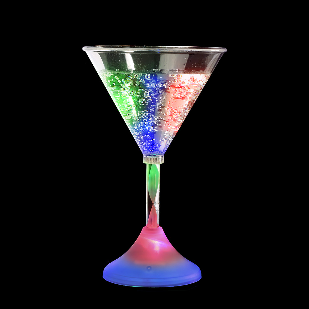 Flashing Cocktail Glass-